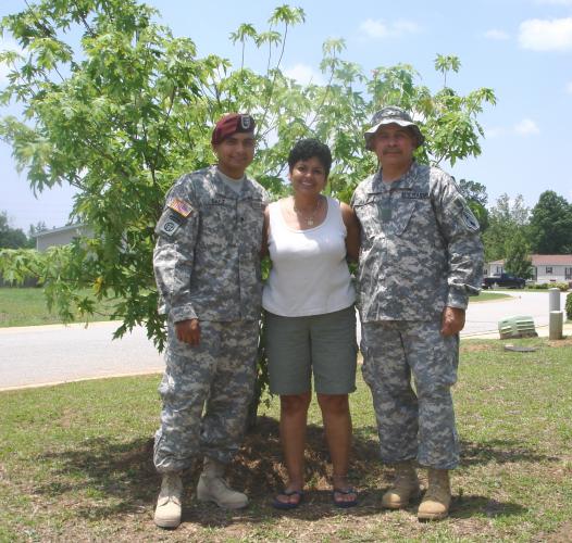 Mike with his Mom & Dad